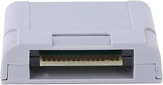 N64 256Kb Replacement Memory Card, N64 Game Console Controller Memory Card Waterproof and Plug and Play Comfortable to Touch for N64 Game Console