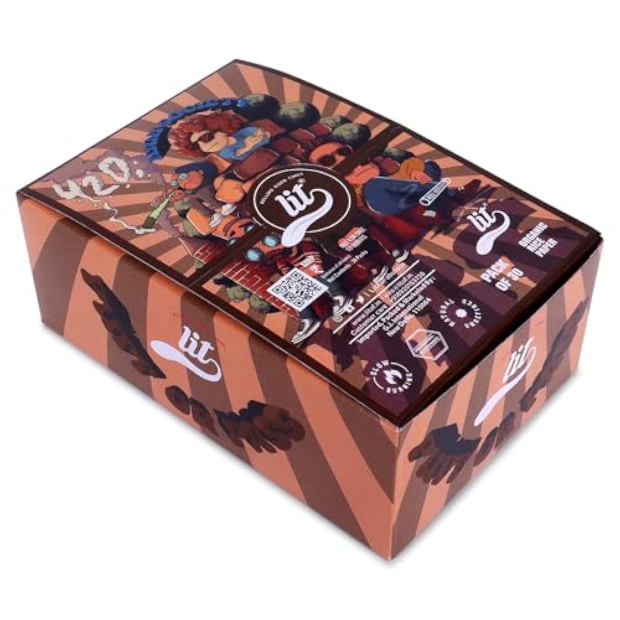420 High Society Celebration Pack King Size Ultra Thin Rolling Papers