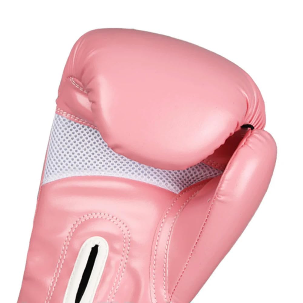 ZBDZSW Guanti da boxe da uomo e donna, guanti da sparring, in poliuretano, per muay thai, MMA, kickboxing, per adulti