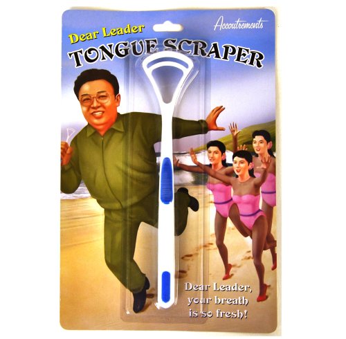 Dear Leader Tongue Scraper by Accoutrements