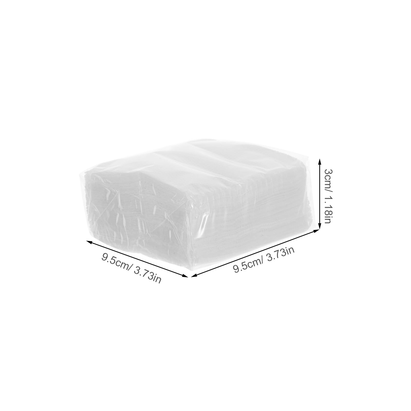 Gatuida Papier de Soie Épais Blanc 50 Feuilles Pliables pour Emballage Présent, Serviettes à Boissons, Usage Hôtel et Restaurant, Pâte de Bois Naturelle, Nettoyage, Usage Unique