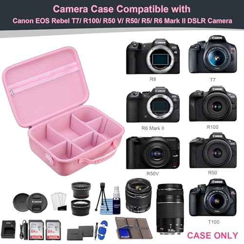 Maleta para cámara RAIALL para Canon y Sony DSLR miniatura 3