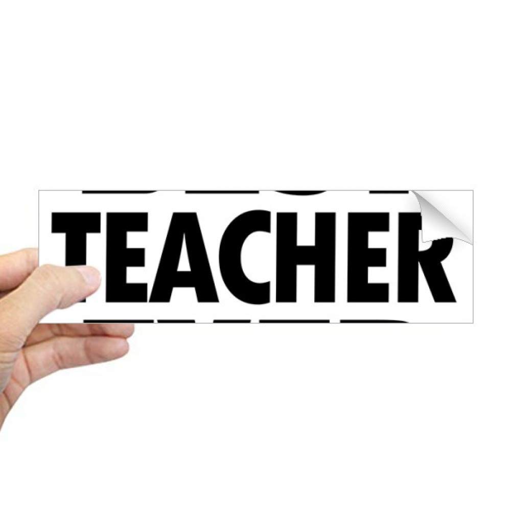 Sticker rectangulaire pour fenêtre décorez la classe lors du festival Best Teacher Ever