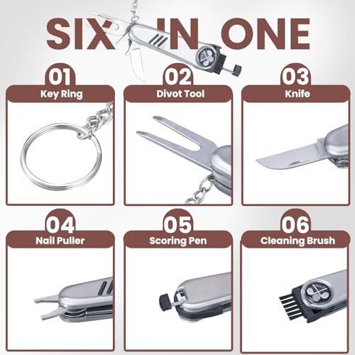 Jnxso Golf Gifts for Men and Women - Complete Golf Accessories Set (Brown) | Jnxso Golf Gifts review Image 4