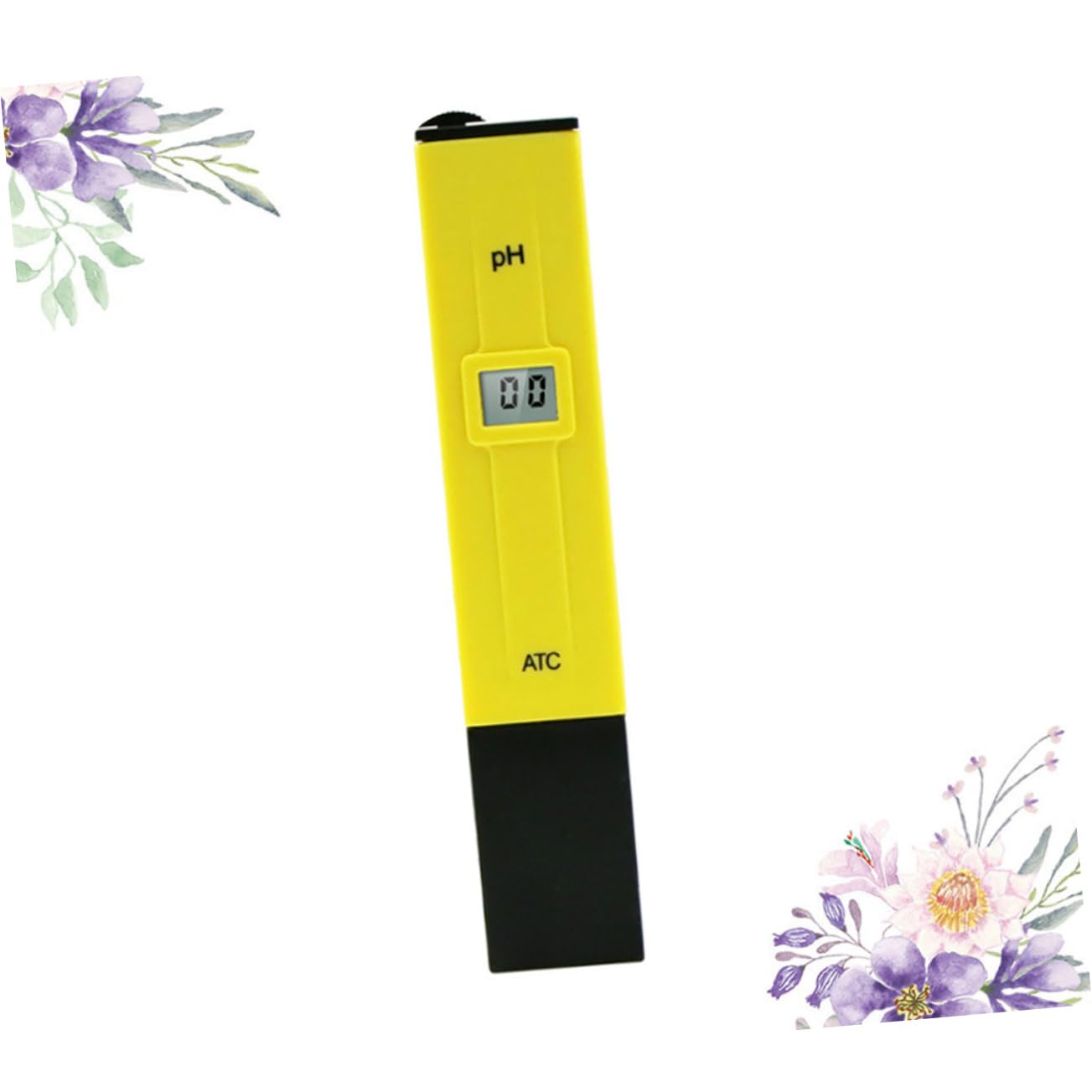 2pezzi Misuratore Di Ph Digitale Portatile Penna Per Testare Acidità Con Alta Precisione Per Acquari Piscine e Laboratori Display Led Facile Da Leggere Design Compatto e Sicuro
