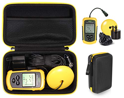 Image of Getgear Case for LUCKY Handheld Fish Finder, Hayak Fish Finder, Sonar Sensor, Venterior, mesh accessories pocket