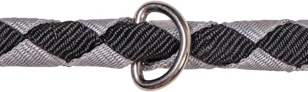 Dura-Tech QuietGuard Adjustable Rope Cross Tie | Quieter and Safer Cross Tie | Solid Rubber Ball End | Difficult for Horses to Chew | Protects Walls from Marks | Adjustable Length