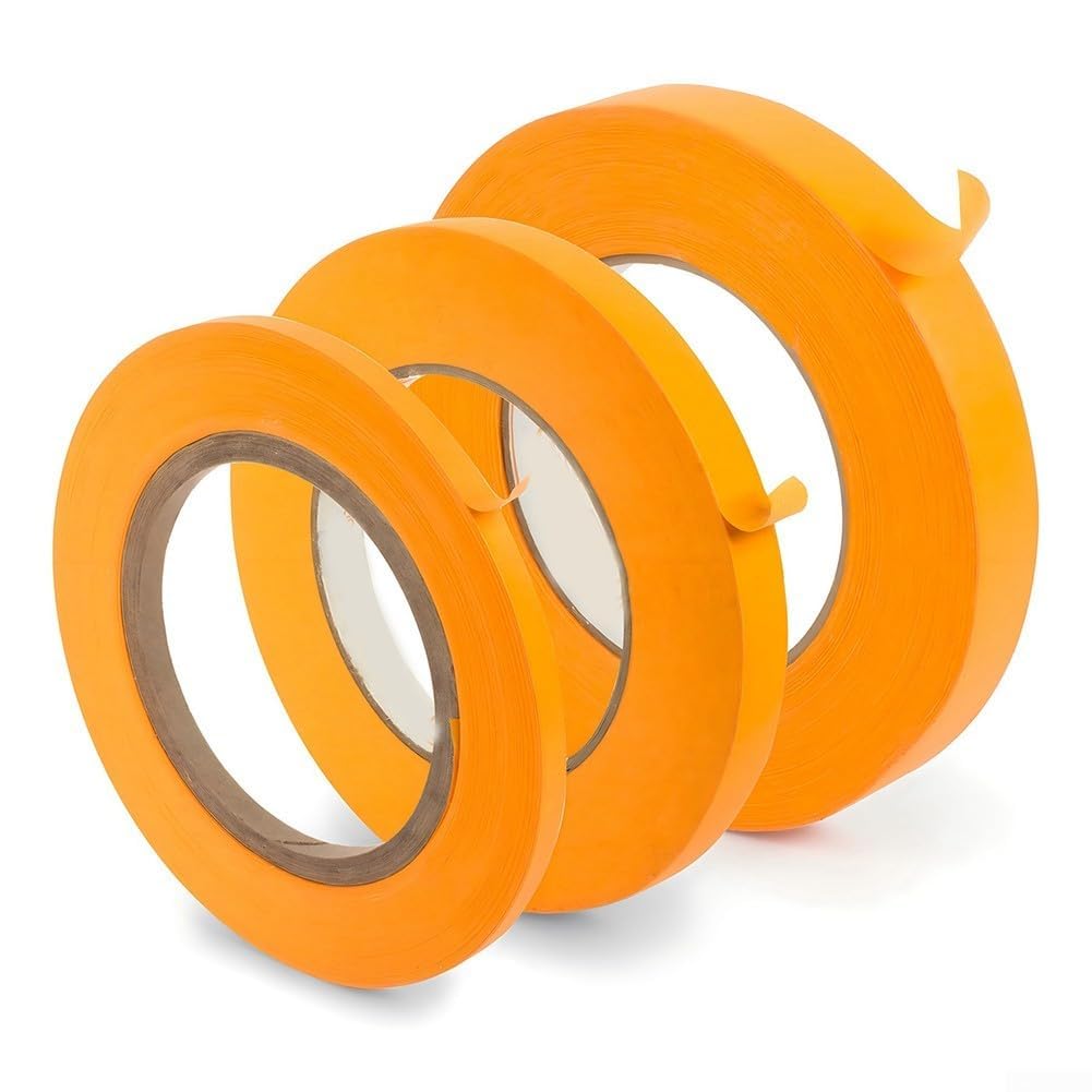 BEYOEE Masking Tape for Guitar Fretboard Scratch Free Masking Process, 3 Sizes