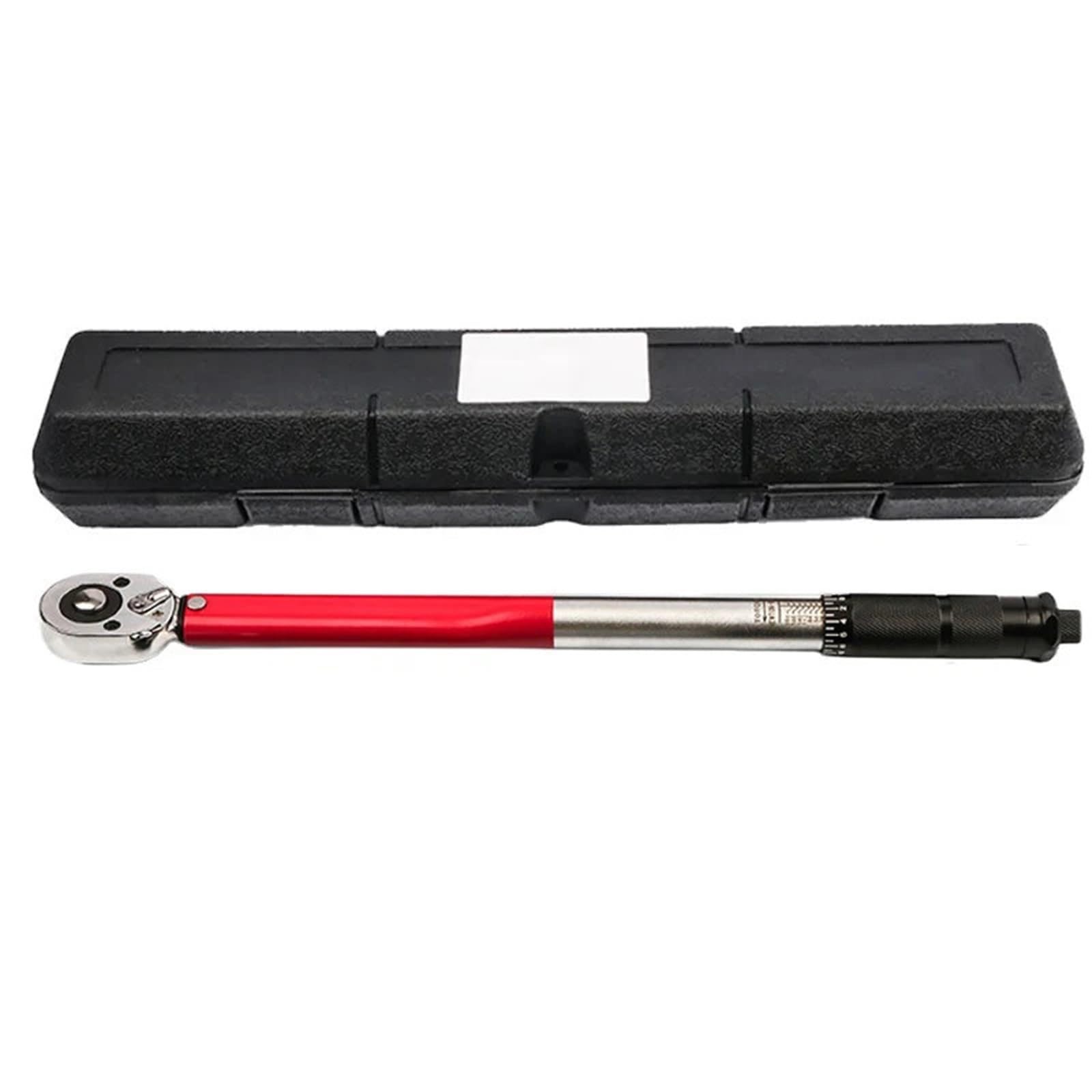 OLAQWENB Torque Wrenches 5-210N.m Torque Wrench 1/2'' 3/8'' 1/4'' Bi-Directional preset Torque Wrench Motorcycle car adapters Precision Torque Wrench(1-2 inch 10-210N.m)