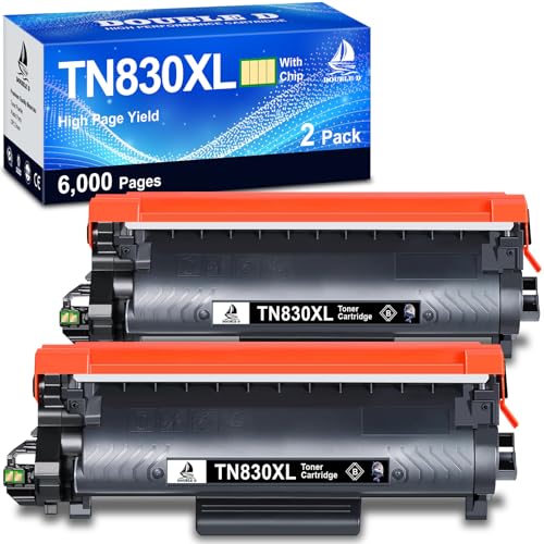 Cartouche TN830XL noire pour résoudre les problèmes d'impression claire sur HL-L2405W