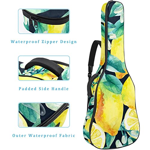 Pretty Étui de protection rembourré pour guitare acoustique et classique Noir, Multicolore 07, 42.9×16.9×4.7 in… - Les Beatles, Paul McCartney, John Lennon, RIngo Starr, George Harrison Pretty Étui de protection rembourré pour guitare acoustique et classique Noir, Multicolore 07, 42.9x16.9x4.7 in… – Image 5