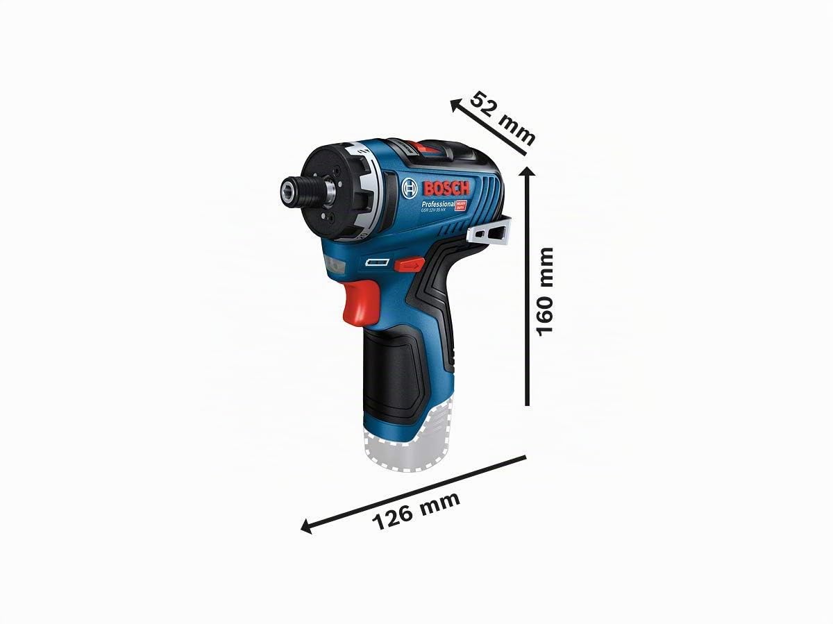 Bosch Professional 12V System atornillador a batería GSR 12V-35 HX (incl. 2 baterías GBA 12V 3.0Ah, cargador rápido GAL 12V-40, 2 bandejas para L-BOXX, 1 gancho para cinturón, 1 portapuntas, L-BOXX)