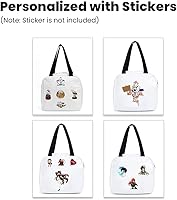 Vista 7 de Genshin Impact - Lonchera térmica reutilizable e impermeable con bolsillo, bolsas de almuerzo para hombres y mujeres (blanco)