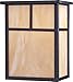 Maxim 55051HOBU Coldwater LED Outdoor Wall Sconce, 2-Light 18 Watts, 11"H x 9"W, Burnished