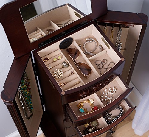 Hives And Honey 9006-868 Morgan Armoire Jewelry Cabinet thumb #3