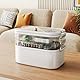 NiHome 4-Tier Medicine Box with Pill Organizer (Large)