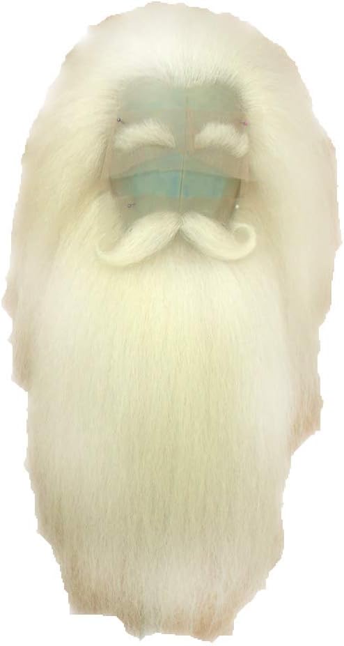2017 new santa claus yak lace santa beard and wig set Y-15