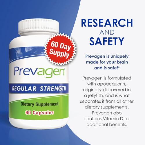Prevagen Regular Strength - 60 Capsules (2 Month Supply) | Formulated for Your Brain | 10mg of Apoaequorin Plus Vitamin D3 - Image 4