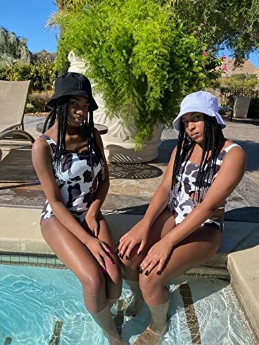 Womens One Piece Cow Print Pattern Cut Out Bodysuit Swimsuit Bikini Swimwear Rave Festival4