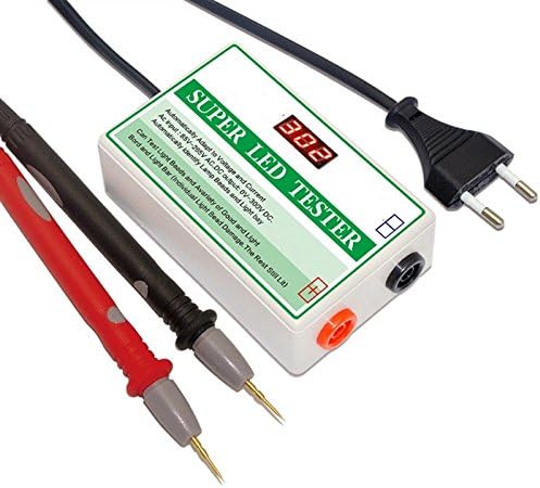 acce & peri® 0-300V Output Multipurpose Smart LED Lamp LCD TV Backlight Voltage Tester Repair with ON/OFF Switch