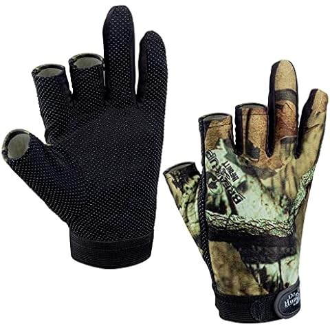 Guantes de Pesca THKFISH con Diseño Antideslizante y Cortes en los Dedos Cover
