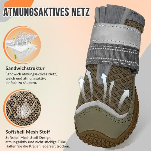 Bottes de chien confortables pour soulager et protéger les griffes blessées - 12
