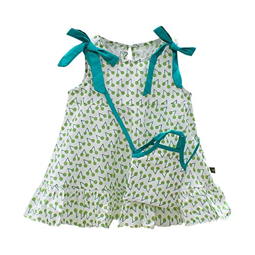 Conjunto de sacos para bebês com estampa de cerejeiras fofas da Sikiwind, Verde, 70