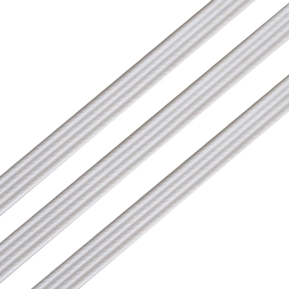 YebiO 500G (70M) Gradientowe Płaskie Tkanie Rattanu, Szerokość 8Mm Syntetyczny Rattan Naprawa Dzianina Materiał Plastikowy Rattan Dla Majsterkowiczów Handmadeniture Krzesło Kosz Stołowy/White 02