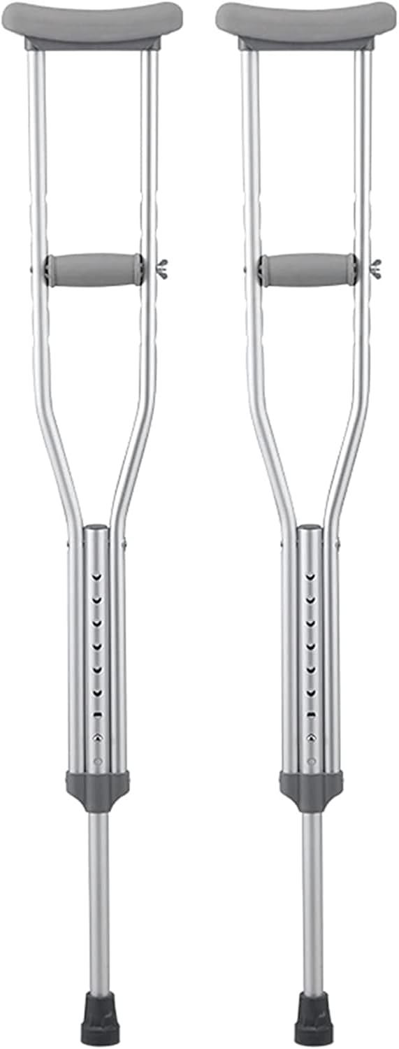 SYALEO Walking Crutches Medical Underarm Crutches for Adults