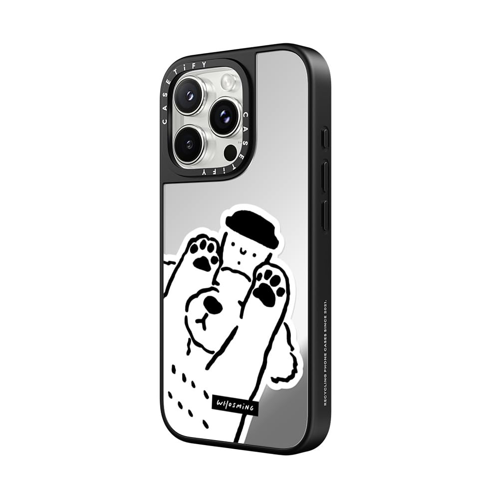 Amazon.co.jp: CASETiFY ミラー MagSafe対応 iPhone 16 Pro ケース