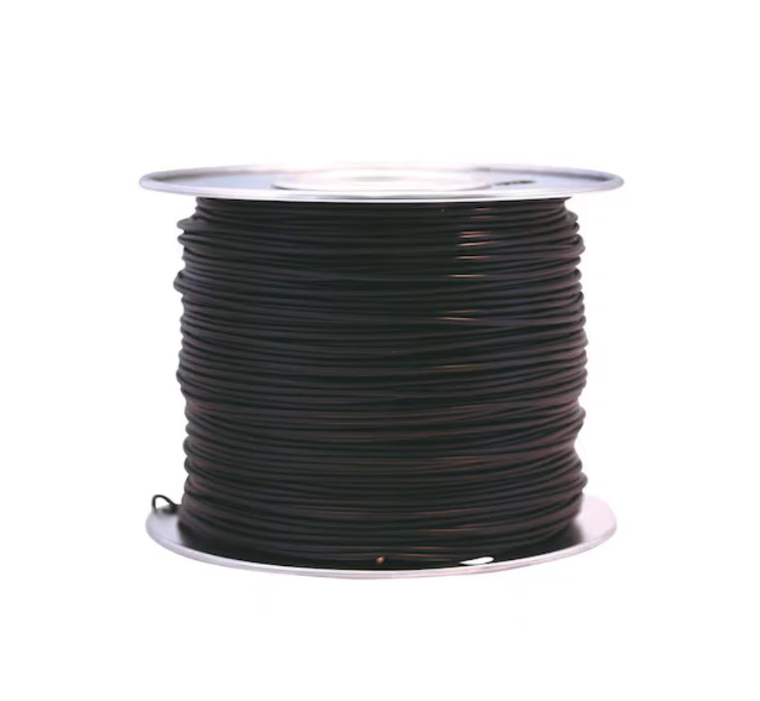 Southwire 55671323 Primary Wire, 12-Gauge Bulk Spool, 100-Feet, Black โ image 1
