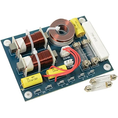 Cruce de 2 vías 12dB, 4/8 Ohm, 200W Cover