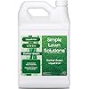Simple Lawn Solutions - Liquid Iron Fertilizer Darker Green - Chelated Micronutrients - Concentrated Spray Booster for Turf Grass, Indoor Plants and Outdoor Garden 1 Gallon