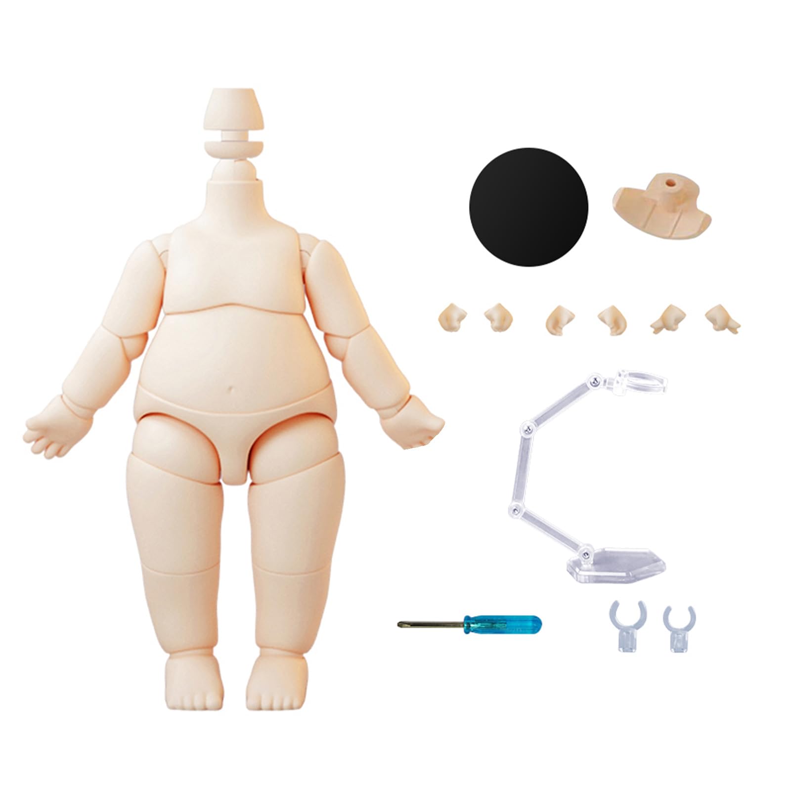 ゆりかご☆landoudou doll風 カスタムドール　ymyボディ Amazon | YMY 洋ナシ型ドールボディ ミニ 1/12スケール かわいい