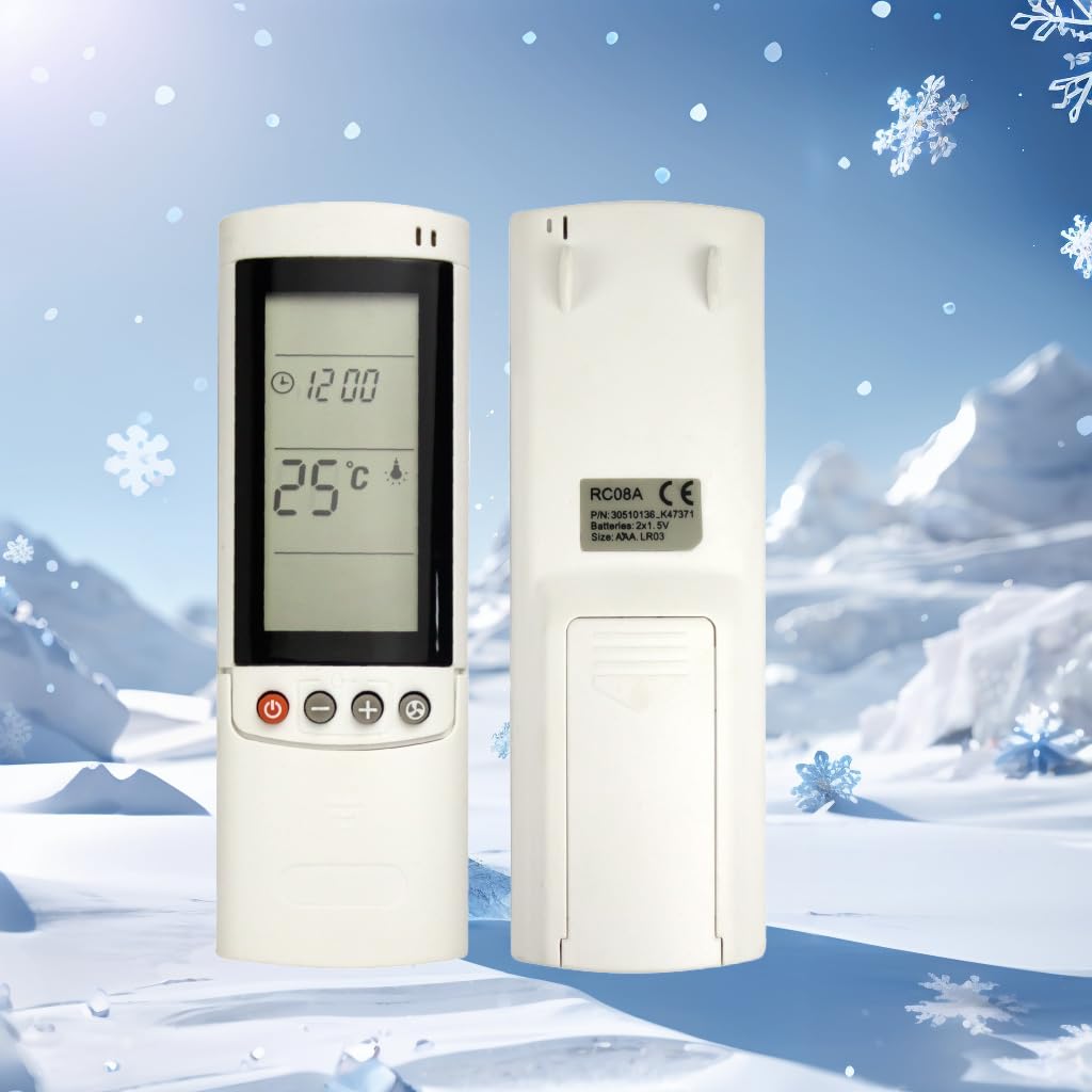 Nuovo Telecomando Rc08a / Rc08b Per Condizionatore D'aria Airwell Electra Gree A