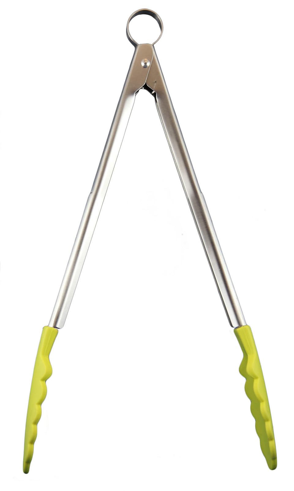 Cuisipro Edelstahl / Grün Locking Tongs