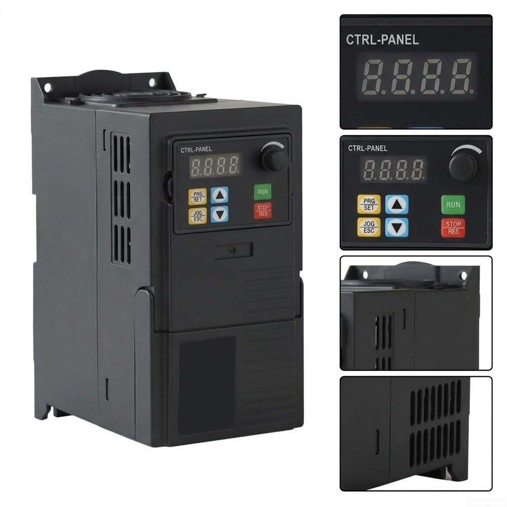 Frequenzumrichter 1,5 kW 220V 1-Phase auf 3-Phase für vfd Drehzahlregler für Spindelmotor CNC Werkzeugmaschinen mit PID Reglung