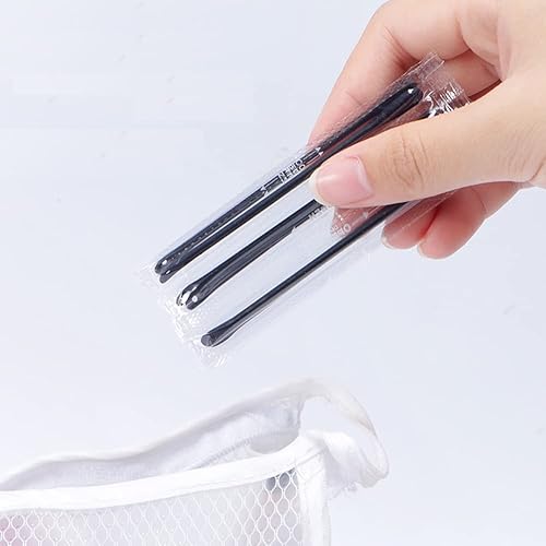 Miniatura 6 de 100 piezas desechables de plástico para eliminar espinillas, herramienta profesional de doble cabeza, extractor de puntos negros, herramienta de