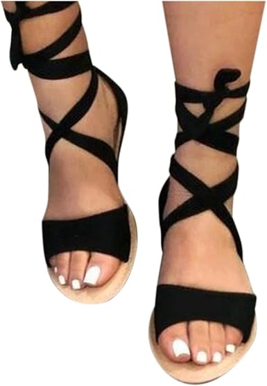 Amazon.com: Sandalias para mujer, elegantes para mujer, 2022, sandalias  planas huecas, para verano, playa, viajes, chanclas : Ropa, Zapatos y  Joyería