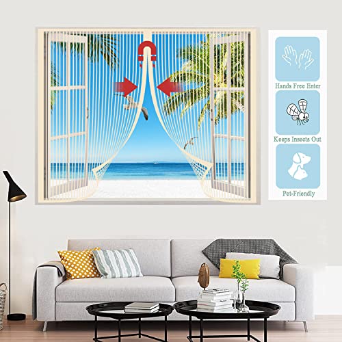 Zanzariera Magnetica Finestr,Porte Tenda