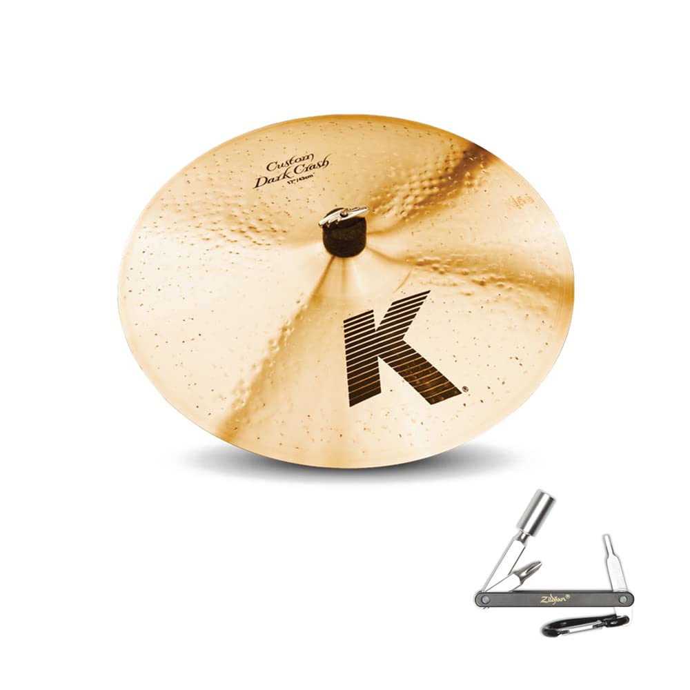 パーカッション・打楽器 ZILDJIAN K DARK THIN CRASH 17 K Custom Dark Crashes – Zildjian