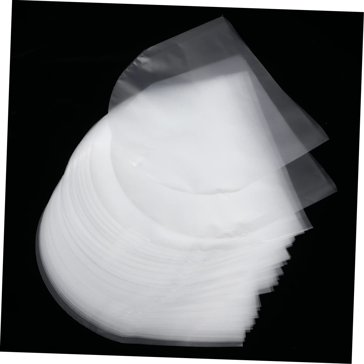 Homoyoyo 50pezzi Custodia Trasparente per CD Busta di Protezione per CD Borsa Interna Resistente e Protettiva Protezione da Graffi e Danneggiamento Dati Senza Linguette Facile Inserimento e