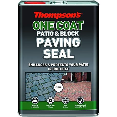 Thompsons One Coat Patio and Block Paving Seal 5L Cover