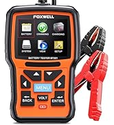 FOXWELL BT301 Car Battery Tester 12V Load Tester 100-1100CCA Diagnostic Tool Automotive Alternato...