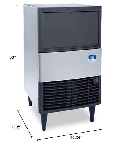 Manitowoc QM30A-161 Ude-0065A 19 3/4 Inch Air Cooled Undercounter Full Size Cube Ice Machine thumb #4