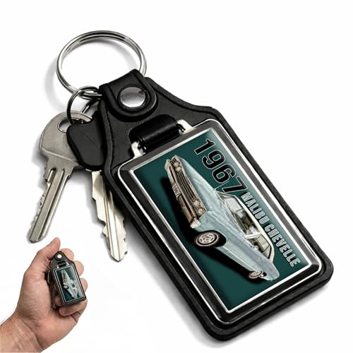 Image of Brotherhood Car Key Chain for Chevelle - Classic Models Keychain for Men and Women Gift Key Ring