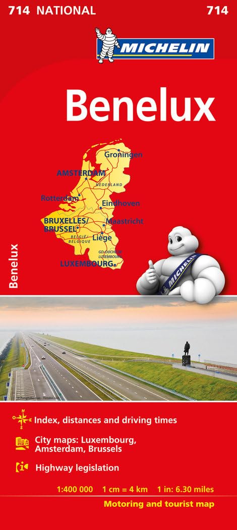 Mapa National Benelux (11714)