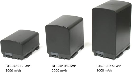 Miniatura 4 de Wasabi Power Batería para Canon BP-827 (3000mAh) y Canon VIXIA HF G10, HF G20, HF M30, HF M31, HF M32, HF M40, HF M41, HF M300, HF M400, HF S10, HF