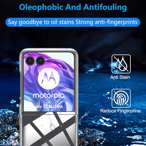 Image of Skyro Phone Case for Motorola Razr 50 Ultra 5G | Clear, Slim, Shockproof Back Cover Case