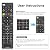 Universal-TV-Remote-Control Compatible with Vizio, Hisense, Sony, TCL, Samsung, LG, Philips, Onn, Sharp, RCA, Element, Westinghouse, Sanyo TV and More Brand Smart TVs